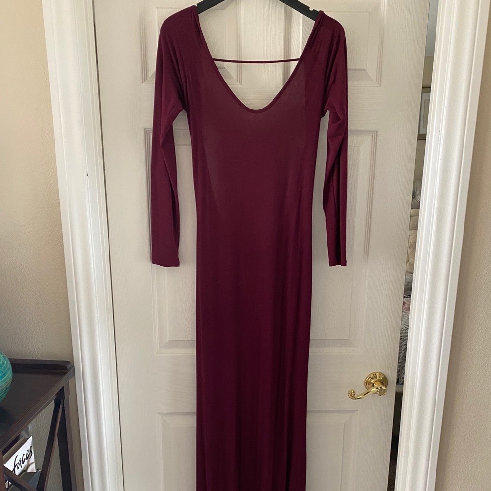 Backless Maxi Dress